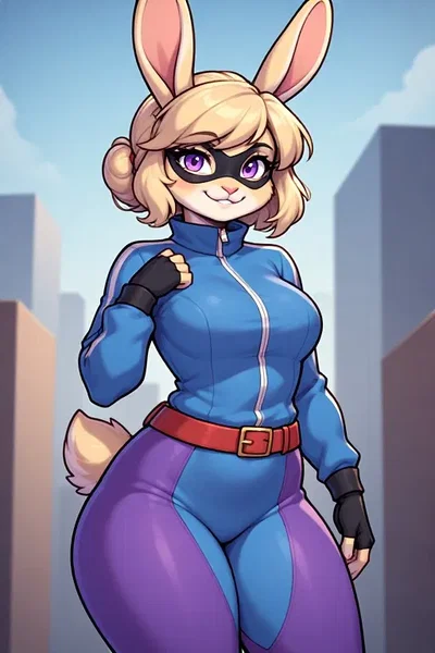 Oak haven: The heroine in blue
