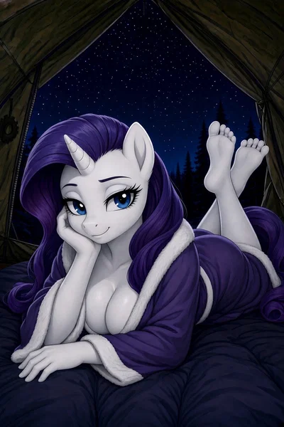 Rarity Invades Your Sleeping Bag
