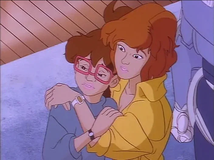 April O'Neil and Irma Langenstein 