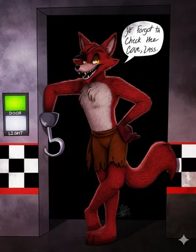 FOXY THE PIRATE FOX