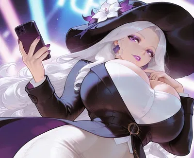 Élodie ― Futanari manager of K-pop group