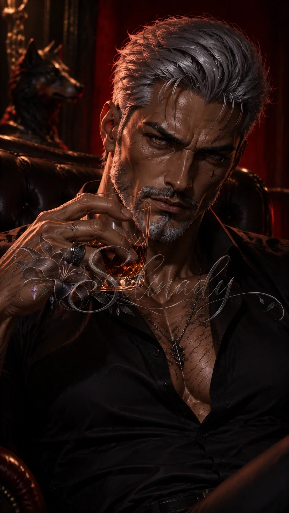 Lorcan Harrow Φ Alpha of the Bloodmoon Pack Φ