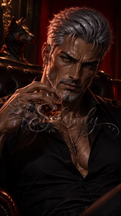 Lorcan Harrow Φ Alpha of the Bloodmoon Pack Φ
