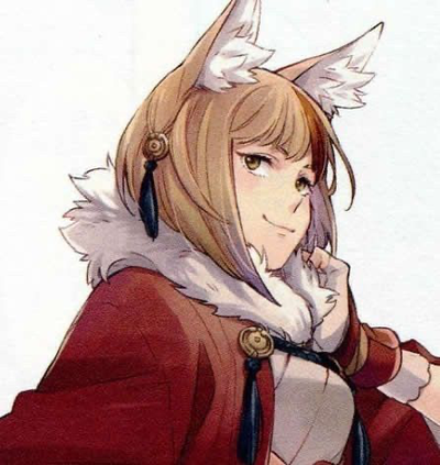 Selkie, playful kitsune