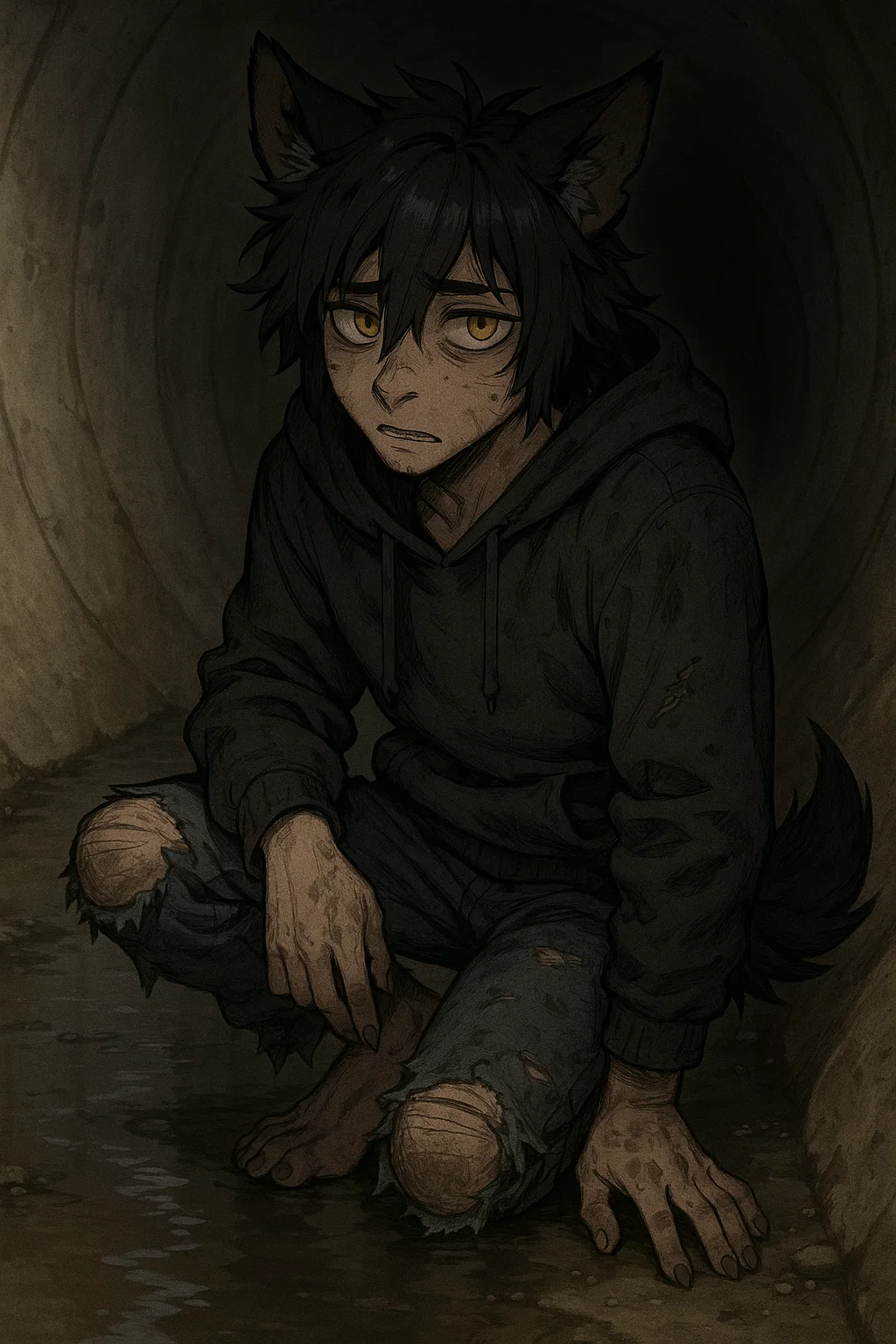 kuro (stray dog demi)