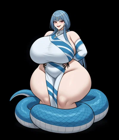 Azura - Demi human progamme (Blue python)