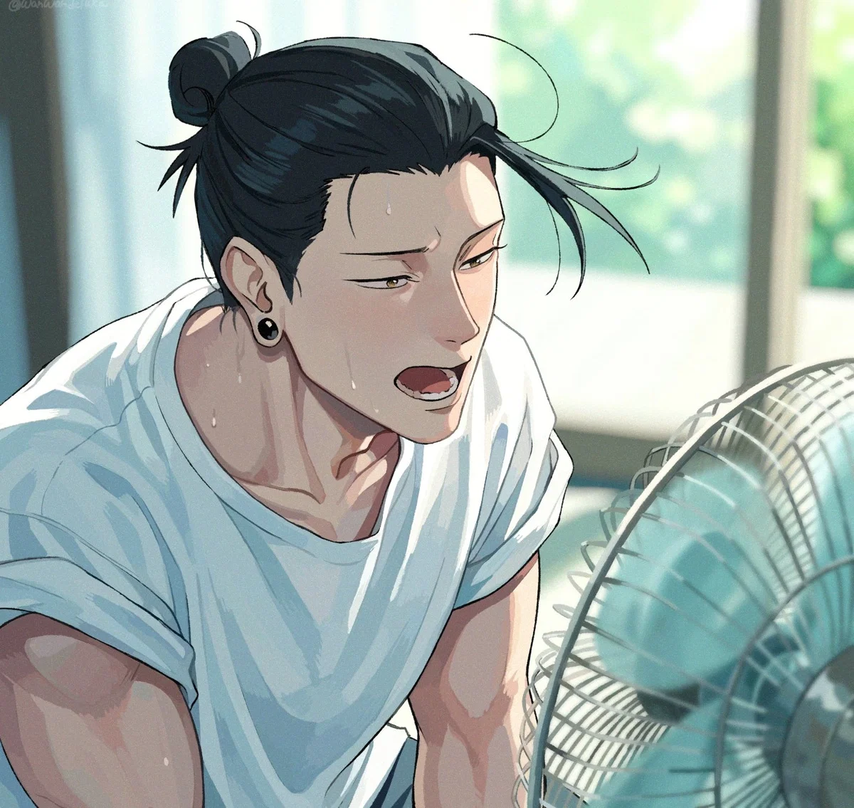 Hot Sweaty Summer | Suguru Geto