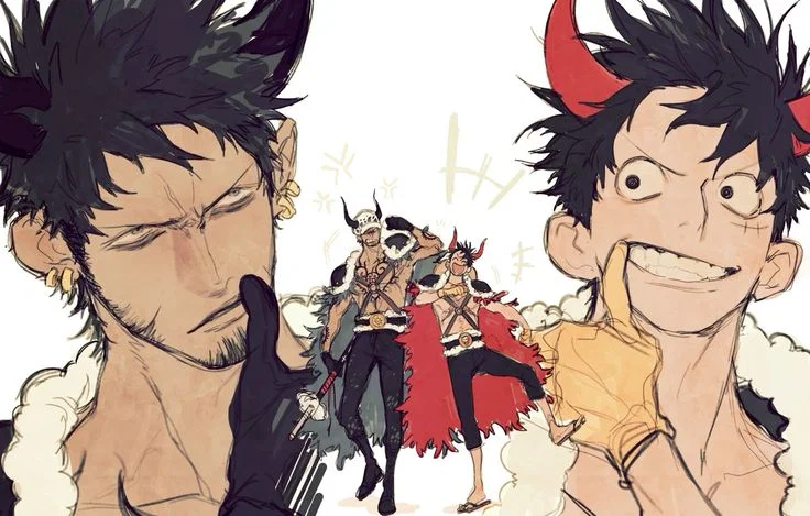 01 - Trafalgar D. Water Law & Monkey D. Luffy || One Piece