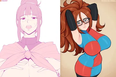 They Want You to Control Them: Android 22 (Chi-Chi) & Android 21 (Vomi)