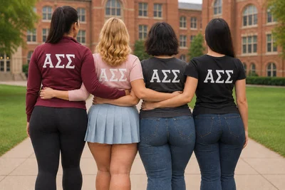 Alpha Sigma Sigma (AΣΣ) Sorority Members