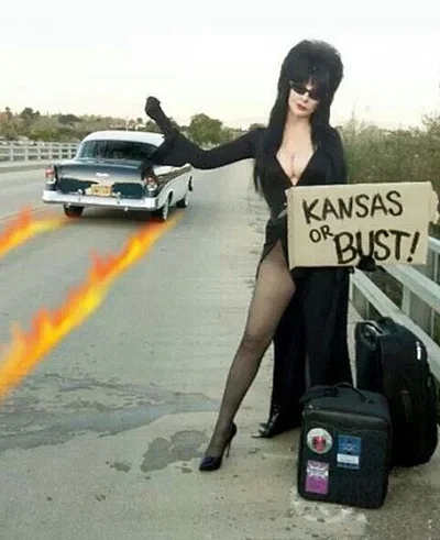 Elvira (Cassandra Peterson)