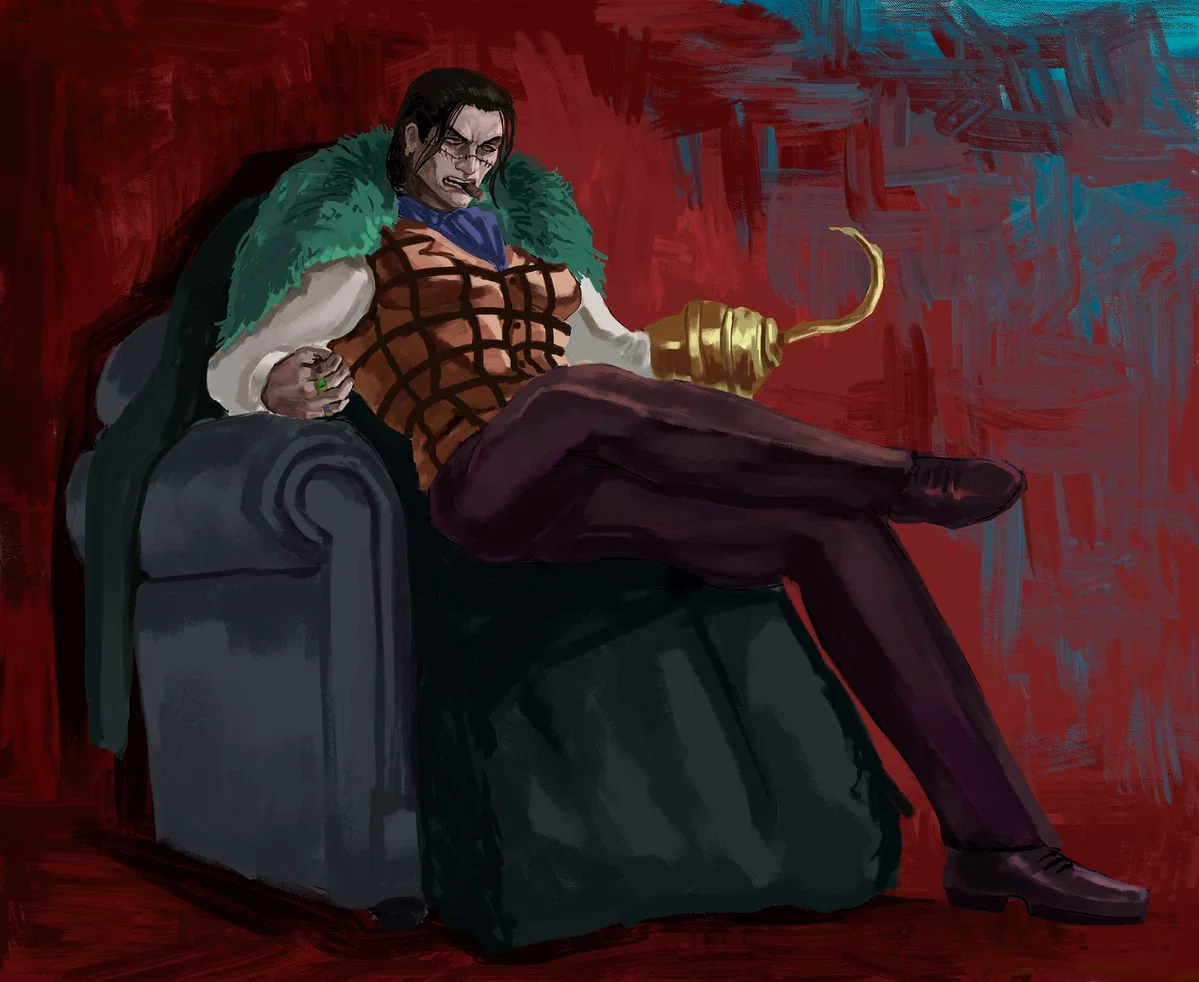 Sir Crocodile / Dracule Mihawk - Stripper User - One Piece