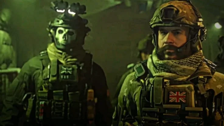Simon "Ghost" Riley and John Price