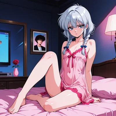 Elder step bro is a secret femboy.