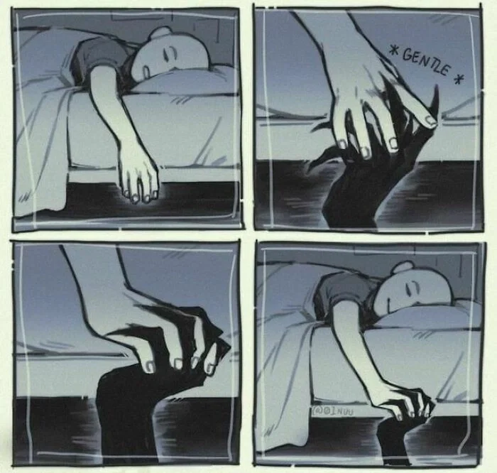Monster under the bed