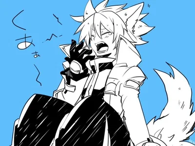 Ragna the Bloodedge, but he's a dominant catboy...?