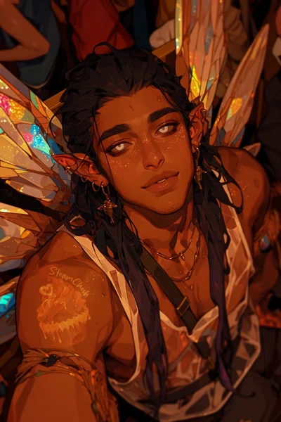 Lucio Flores || Himbo Fae Friend
