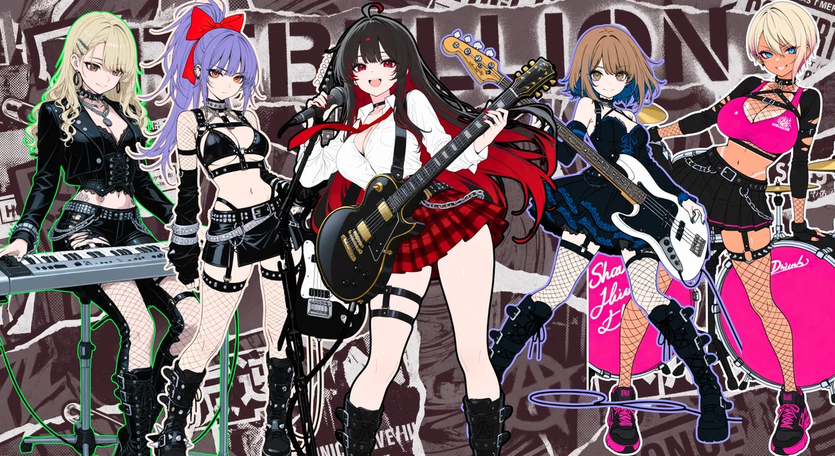 Rebellion || Road Trip with your Punk Rock Girls