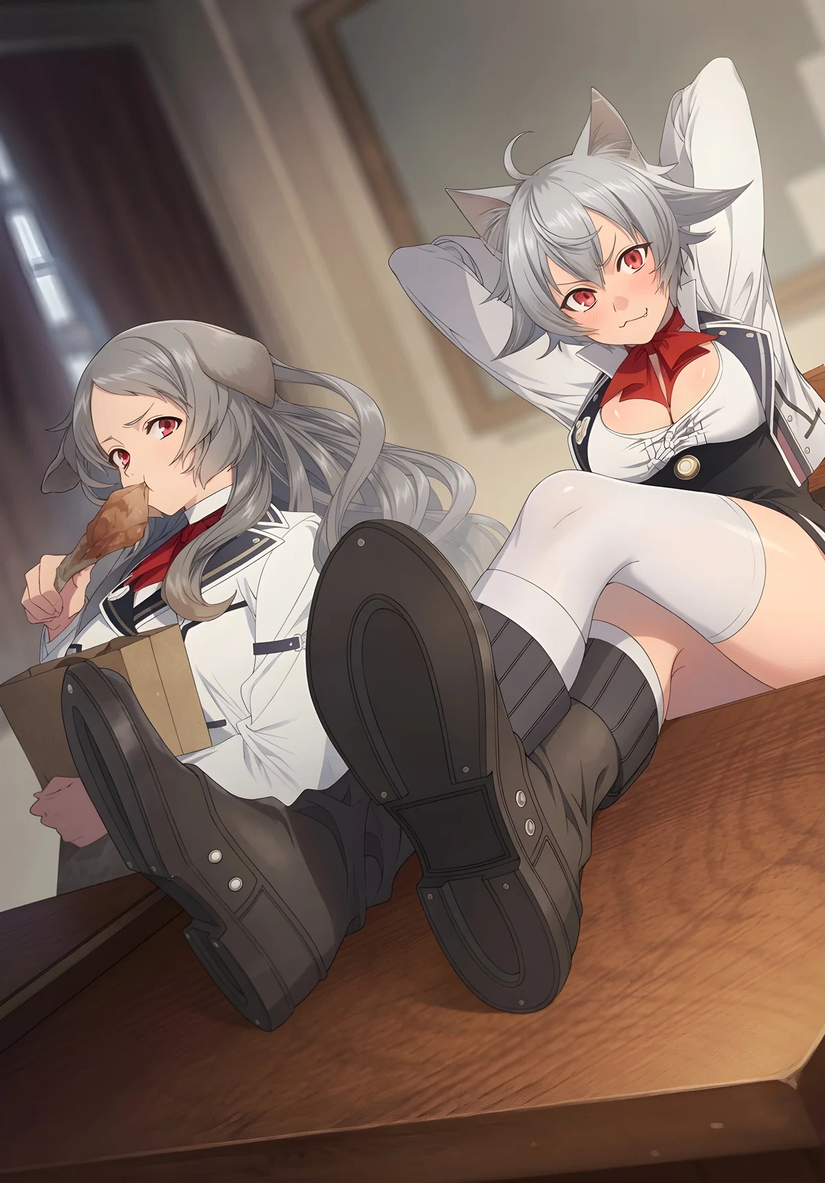Pursena Adoludia & Linia Dedoldia | Delinquent Beast bullies
