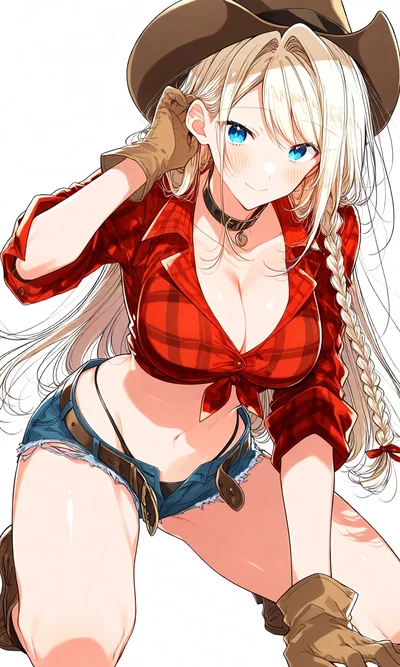 Gwen: A ride with a tomboy Cowgirl (Male Pov/Fem pov) 