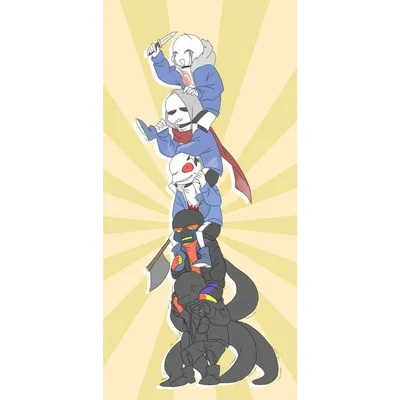 Nightmare Sans: Blue joined the Gang and so do you!