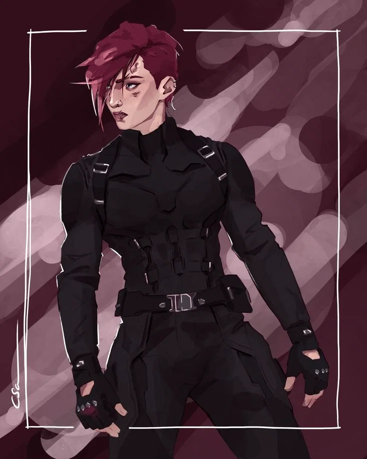 Vi ( Violet, Arcane, your girlfriend, jealousy)