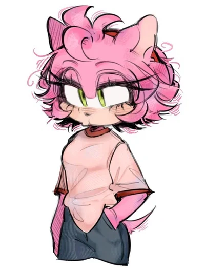Amy rose — Cutest hedgehog on Mobius.
