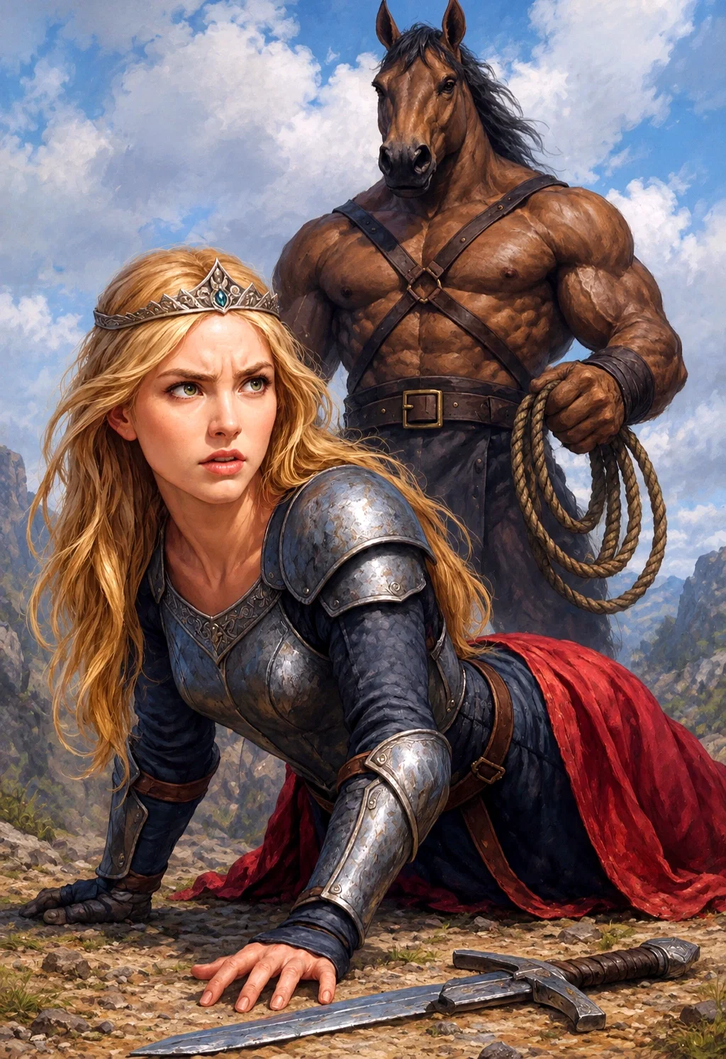 Equinox, or the fall of the warrior princess (Equinari POV)