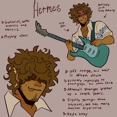 Hermes Epic band au
