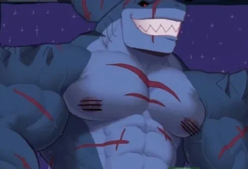 Halloween wit' a Shark