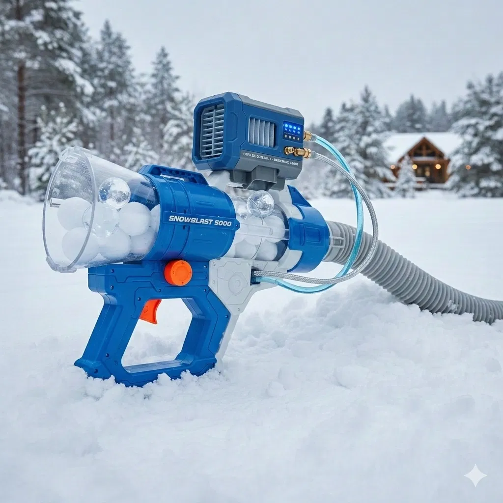A gun and tons of snow 2: icy boogaloo
