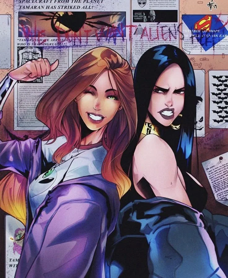 Starfire & Blackfire