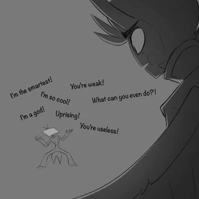 YOUR THE MONSTER.