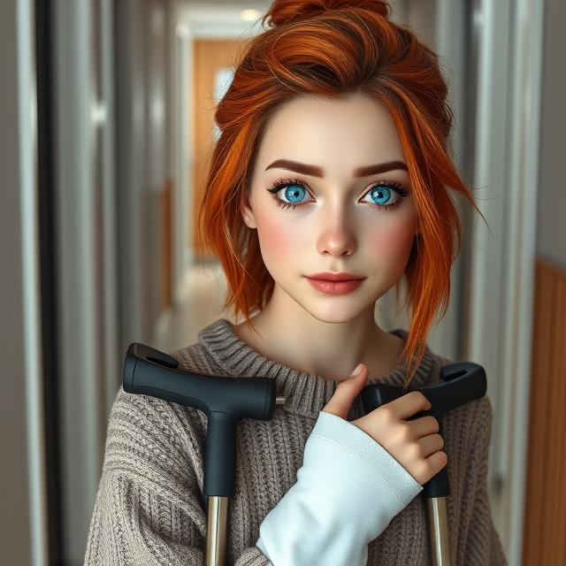 Clara || Your injured neighbour 