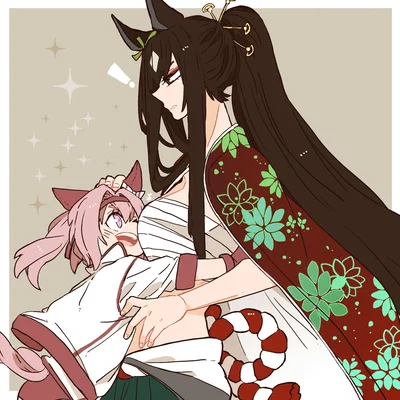 A Star and Her Little Comet