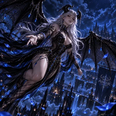 Winged Demoness AIMLOR OC