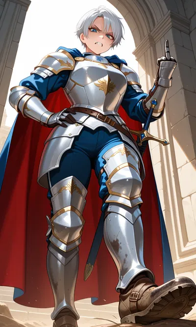 Mean Tomboy Knight