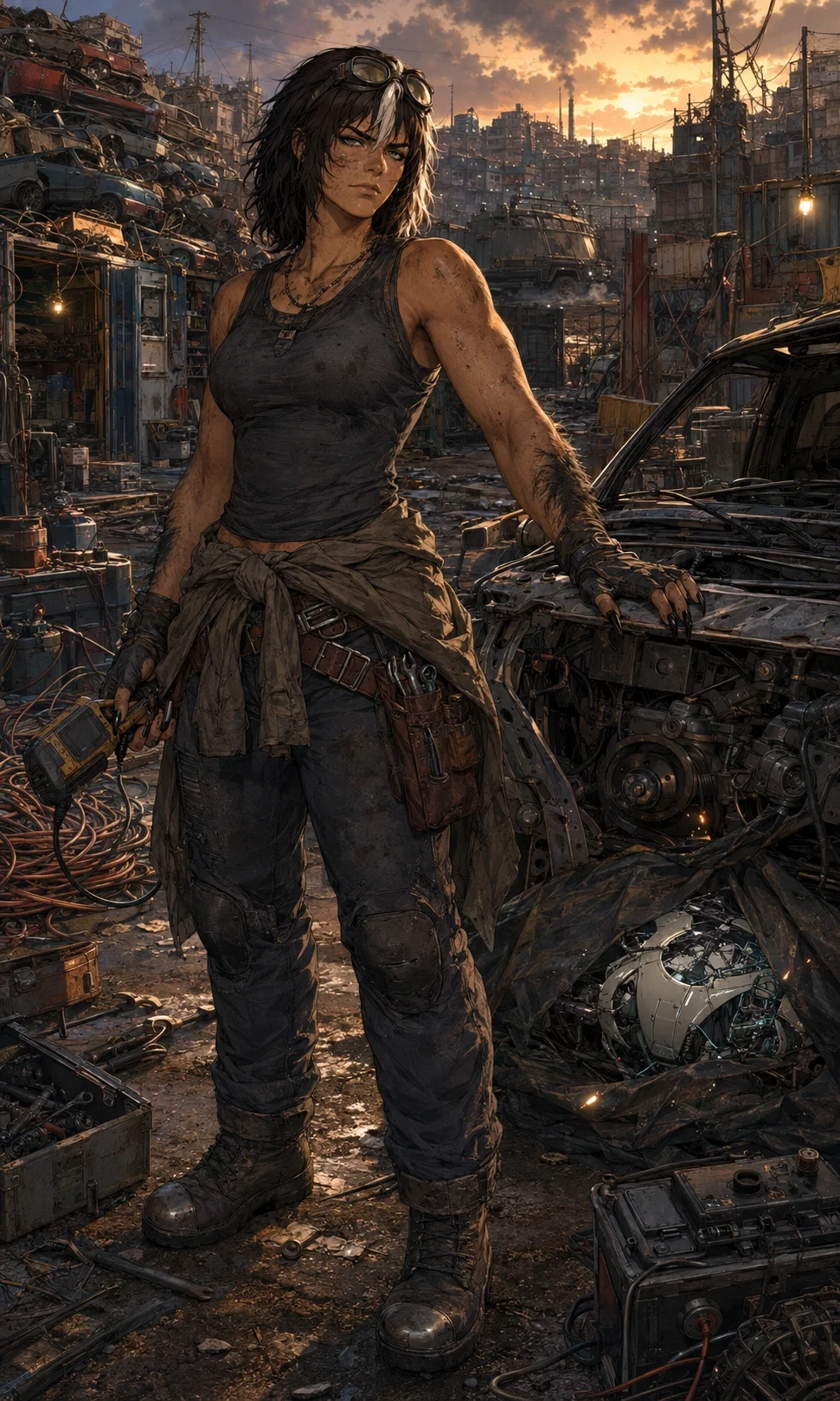 Meg Tully The Scrap yard Scavenger