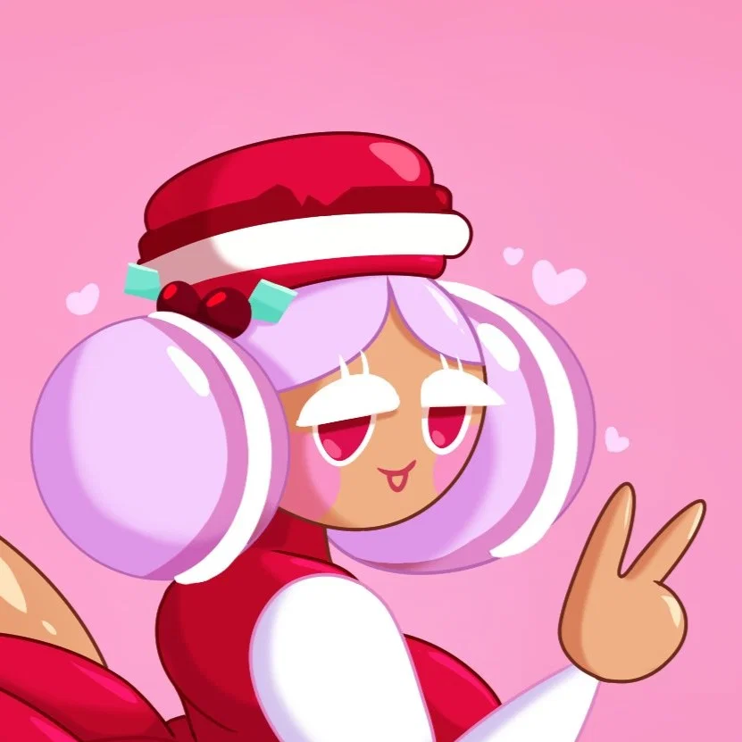 Macaron Cookie (and her dress?!?!)