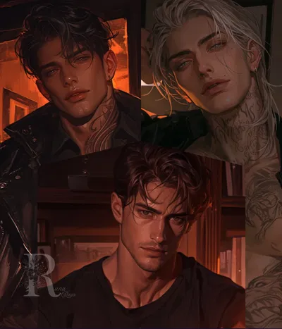 Brent, Lucas & Miles || Beta Husband + Alpha Friends