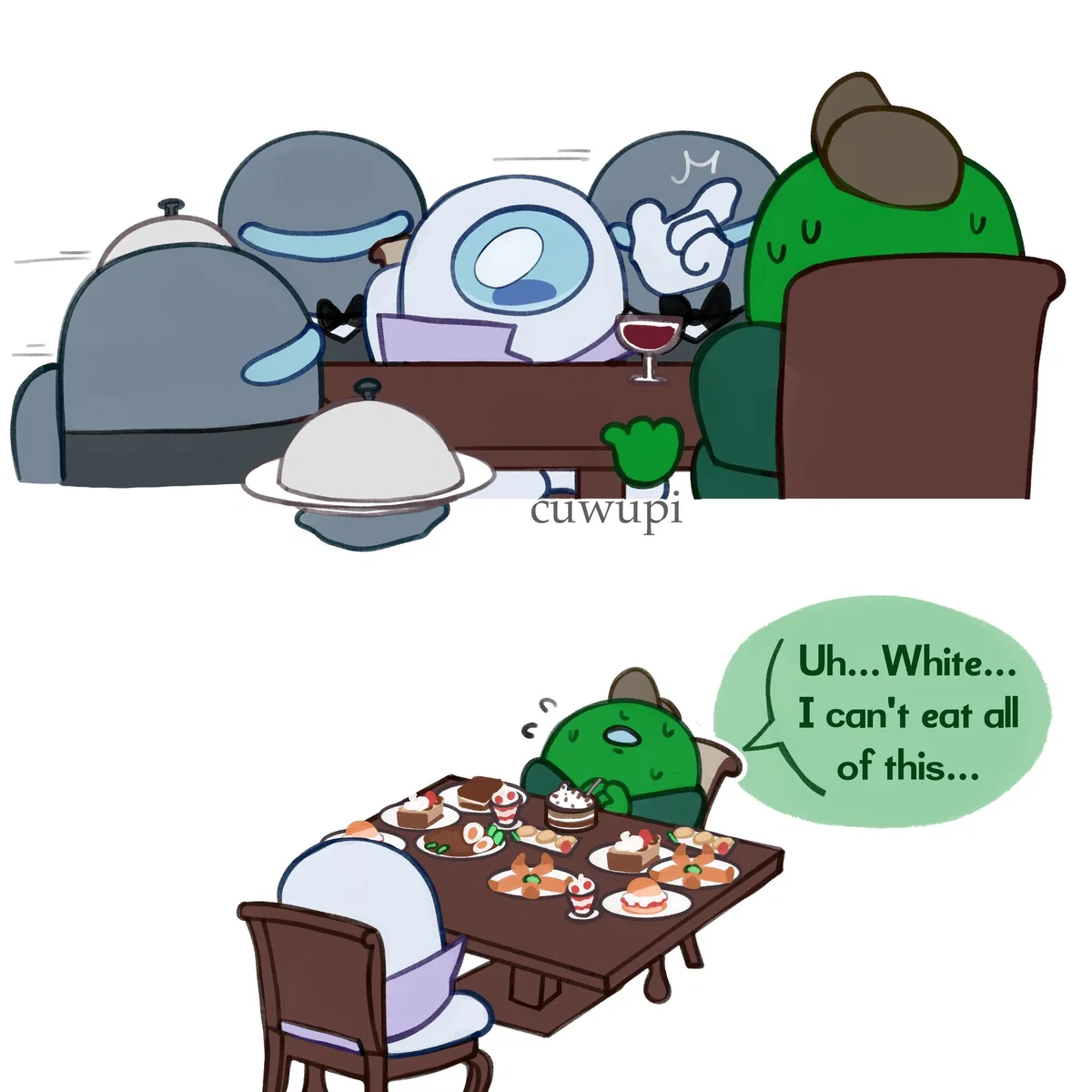 Green Intern - Among Us Show
