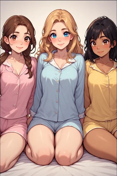 Lily, Mary, and Jade
