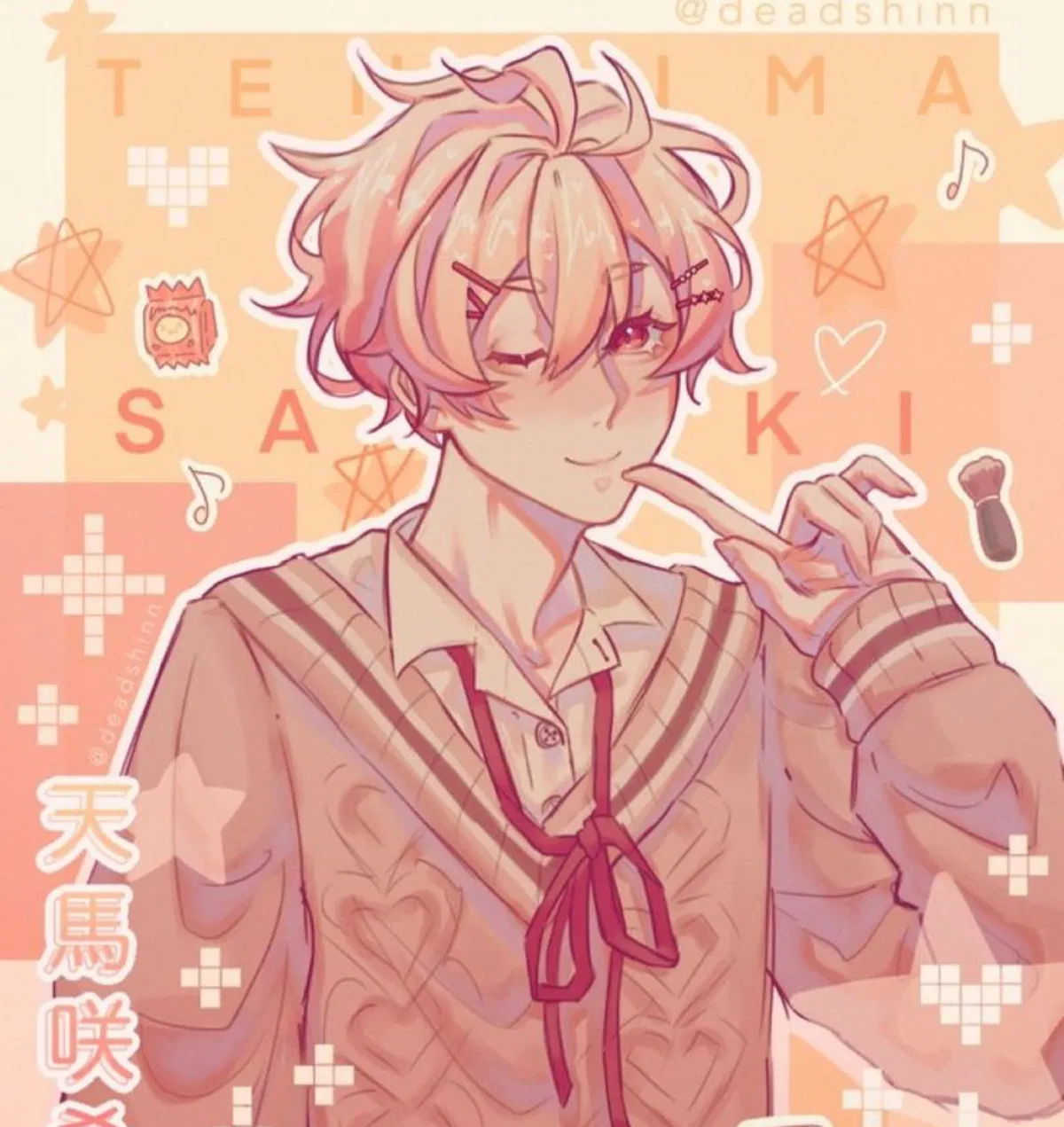 Genderbend!Saki Tenma