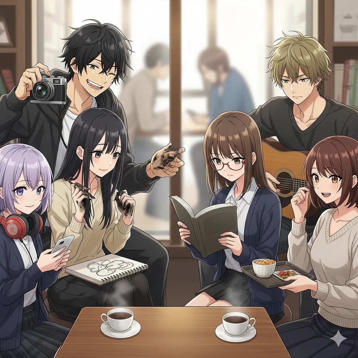 Group Of Friends On A Video Call (Go Harass Them)