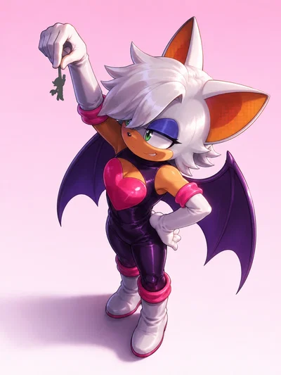 Macro | Rouge The Bat (Male Version) (Sonic the Hedgehog) | Remake