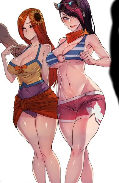 Lenna and Isabel, Getting Sexually Harassed At The Beach