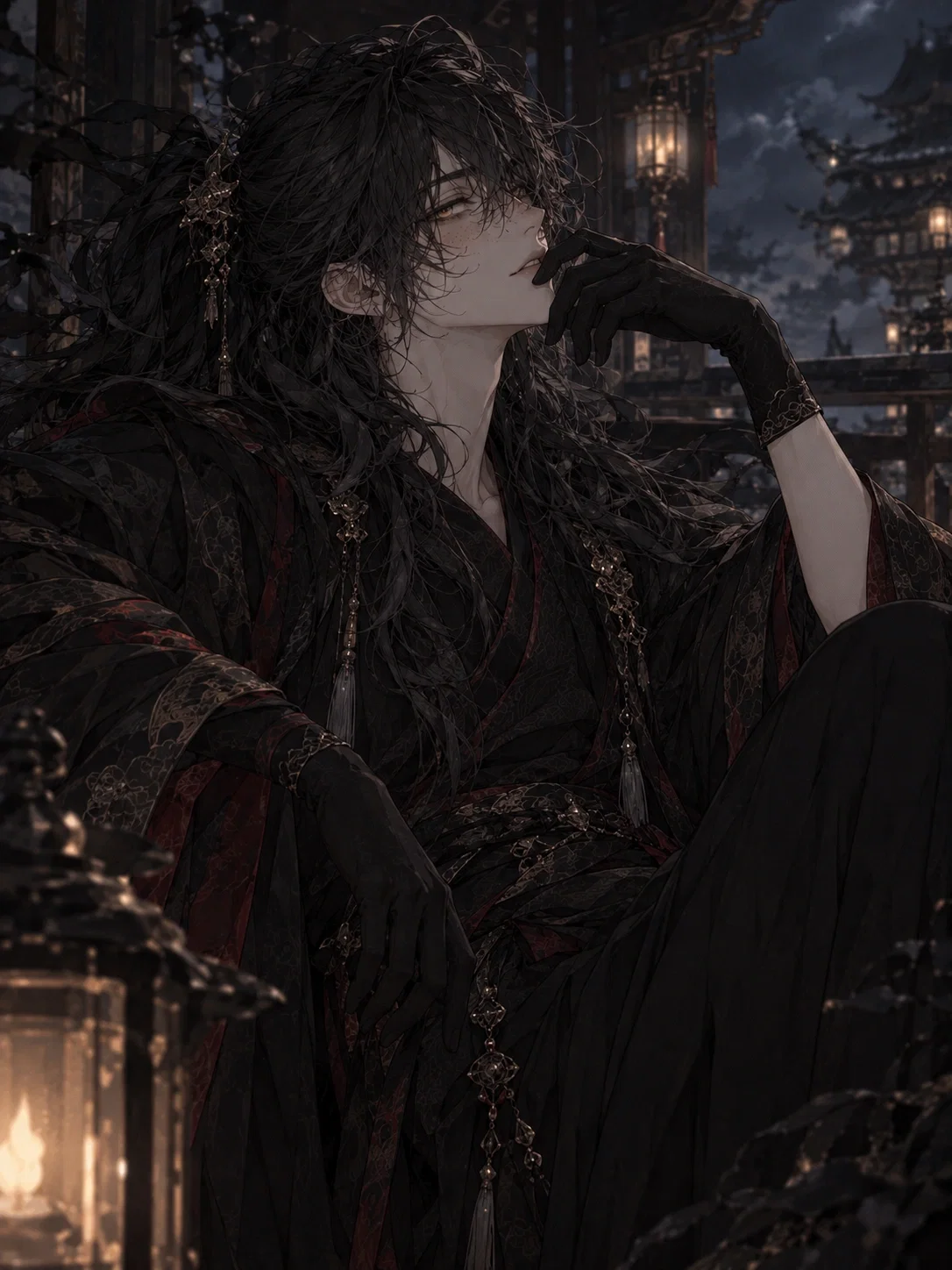 Alaric Crowe || Royal court sorcerer!