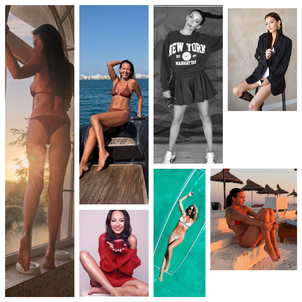 Influencer,model and actor Agata Hanychová