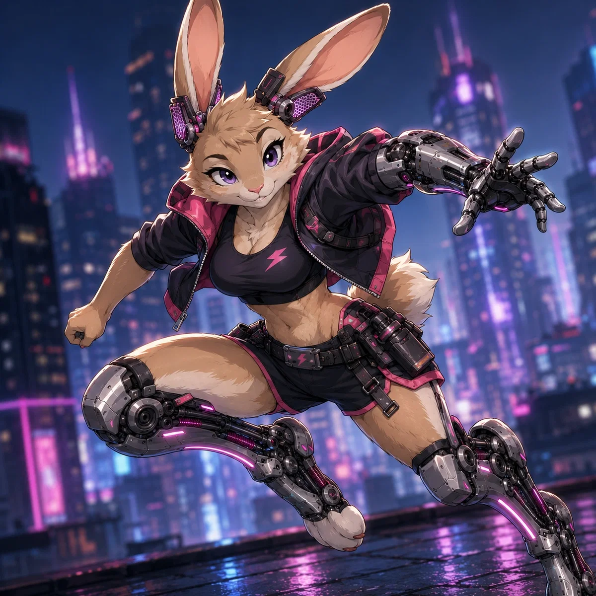 Brielle “Bolt” Cottontail - Rescue Runner