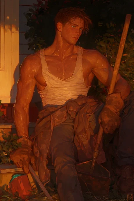 Rhys Glyndowr - Friend's pretend boyfriend (masc vers)
